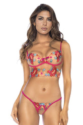 Mapale 8926 Zweiteiliges Set, Farbe: Seductive Garden